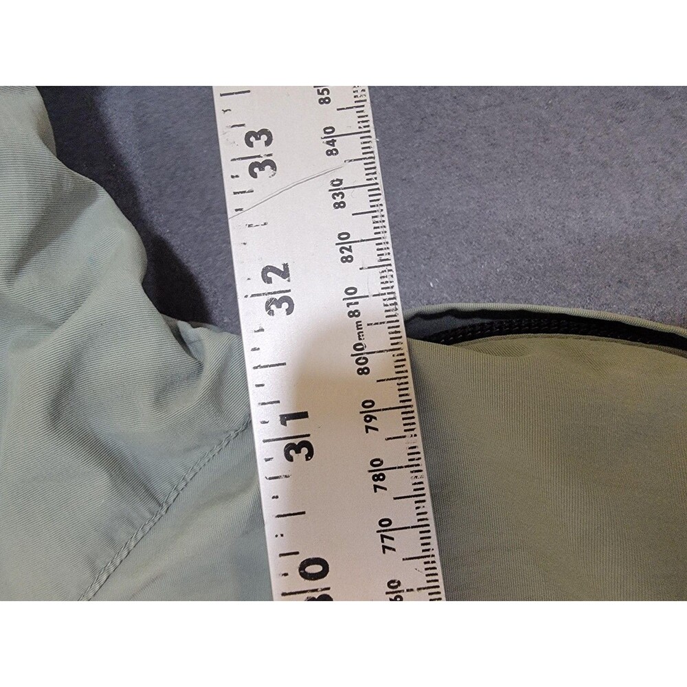 US Army PT Jacket Mens Gray Reflective Chevron Full Zip Windbreaker Training - Picture 12 of 15